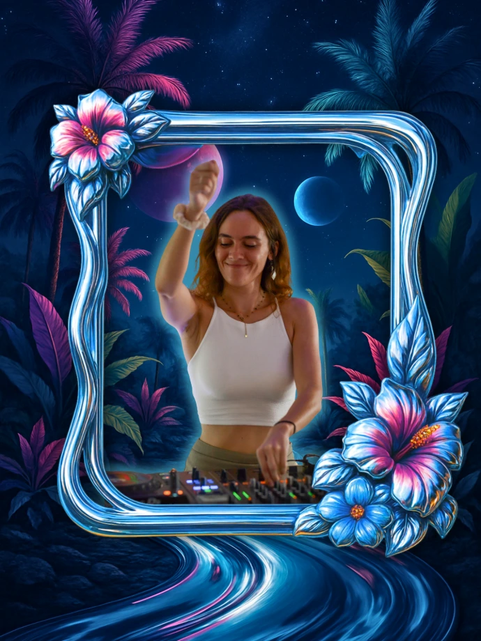 Queen Amann — DJ Techno au Festival Le Bouchonnois 2026