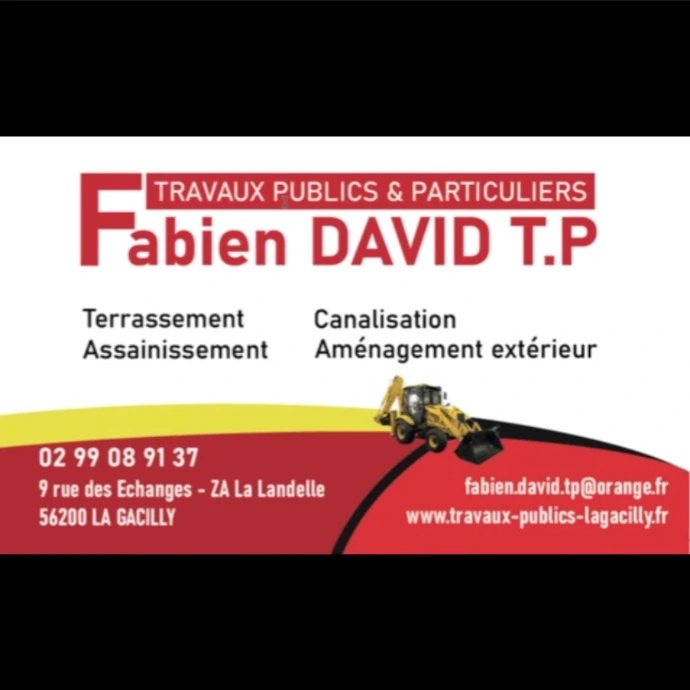 Fabien David TP — partenaire du Festival Le Bouchonnois