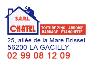 Jacques Chatel, couvreur — partenaire du Festival Le Bouchonnois